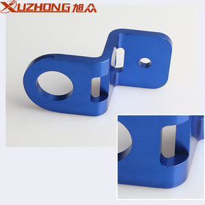 Xuzhong Radiator Mounting <b>Bracket</b> 90x42mm Red Universal Car Modification Part - Product Image 3
