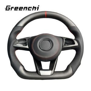 <span class=keywords><strong>Volante</strong></span> de Fibra de Carbono para <span class=keywords><strong>Mercedes</strong></span> Benz W204 W205 E300, <span class=keywords><strong>Volante</strong></span> de Carreras con Base Plana, Mejora de Rendimiento - Product Image 3