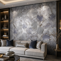 Nouvelle mosaïque en acier inoxydable de style chinois de luxe pour cuisine et mur de fond