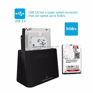 6 <span class=keywords><strong>TB</strong></span> USB 3,0 a SATA HDD estación de acoplamiento solo la bahía de <span class=keywords><strong>disco</strong></span> duro <span class=keywords><strong>externo</strong></span> Dock para 2,<span class=keywords><strong>5</strong></span> o 3.5in HDD SSD - Product Image 2