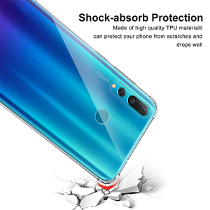 ATOUCHBO Chống Sốc Linh Hoạt Trong Suốt Rõ Ràng Mềm <span class=keywords><strong>TPU</strong></span> Trở Lại Điện Thoại Vỏ Bìa Armor Bảo Vệ Trường Hợp đối với Huawei Nova 4 6.40" - Product Image 2