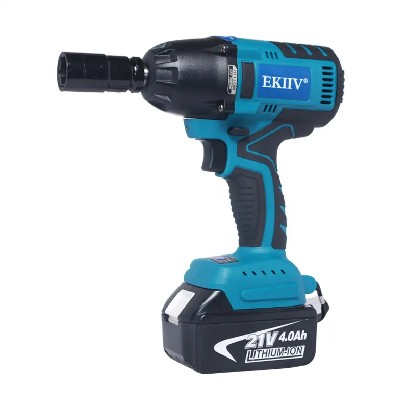 Professional high quality 21v cordless brushless impact wrench EKIIV electric torque cordless power wrench