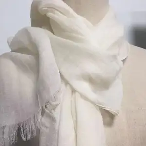 Кашемировый шарф с бахромой 180 см * 40 см для одежды в роскошном стиле