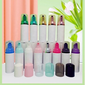 Empty Plastic Foam <b>Pump</b> Bottle 30ml 50ml 60ml 100ml 120 150ml 200ml clear pink <b>Black</b> PET Facial Cleanser Mousse Foam <b>Pump</b> Bottle - Product Image 6