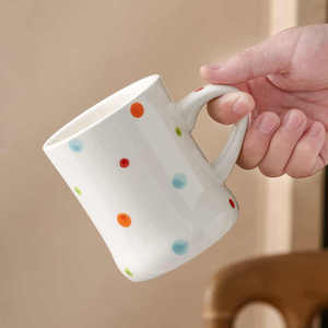 China Supplier Eco-friendly Ceramic Tea & Coffee Mug Gift <b>Set</b> Thick Wall Cartoon Pattern <b>Microwave</b> Safe Reusable Food Safe - Product Image 2