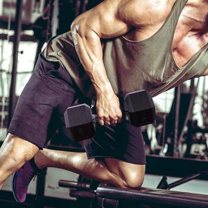 Bán buôn chuyên nghiệp phòng tập thể dục cơ bản HEX quả tạ cao su tráng tập thể dục phụ kiện của Trung Quốc phụ kiện tốt nhất cho tập luyện cho tất cả mọi người - Product Image 3