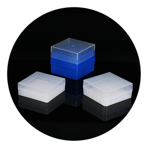 Caja de criopreservación Bang Sheng de 36 compartimentos, contenedor de plástico de 100 compartimentos para muestras de laboratorio. - Product Image 1