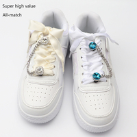 Baskets colorées cristal pierres précieuses décoration lacet chaîne chaussure boucle Clips breloques ornements pendentif tendance chaussures accessoires