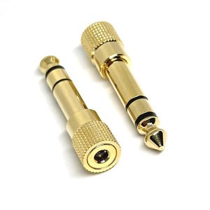 Jack 6.5 6.35mm connettore maschio a 3.5mm connettore femmina amplificatore per cuffie adattatore Audio microfono AUX <span class=keywords><strong>6.3</strong></span> 3.5mm convertitore - Product Image 6