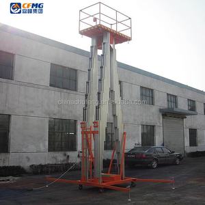 Escalera de elevación hidráulica eléctrica de aluminio con control remoto de uso portátil alimentada por batería, <span class=keywords><strong>precio</strong></span> de fábrica, plataforma de trabajo elevada - Product Image 6