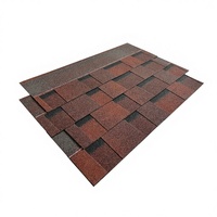 Genteng Aspal Modern Desain Cina 3-TAB, Genteng Metal Bitumen dengan Garansi 5 Tahun, Warna Sesuai Pesanan