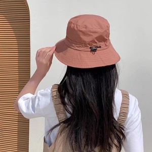 หมวกบักเก็ตกันน้ำ ระบายอากาศได้ดี ป้องกันแสงแดด เหมาะสำหรับกิจกรรมกลางแจ้ง เดินป่า ปั่นจักรยาน ฤดูร้อน สีพื้น สีกรมท่า สีกากี สีดำ สีเขียวขี้ม้า - Product Image 4