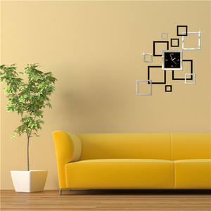 Autocollant miroir <span class=keywords><strong>horloge</strong></span> pour salle de séjour, décoratif moderne en acrylique, vente en gros, bricolage créatif - Product Image 5