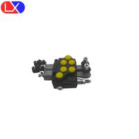 Vanne hydraulique Lixin ZT12 à double micro-interrupteur, débit de 45 L par minute, commande de précision, collecteur compact pour direction et levage de chariot élévateur