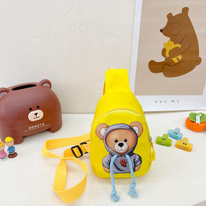 Tas dada kustom anak-anak imut, tas selempang, tas perjalanan, tas anak laki-laki dan perempuan, dompet imut, tas bahu Beruang Kecil - Product Image 1