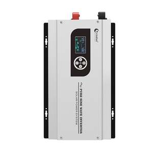 Lai năng lượng mặt trời Power Inverter với <span class=keywords><strong>LCD</strong></span> hiển thị ON/OFF Grid Tie kết hợp MPPT năng lượng mặt trời CHARGE <span class=keywords><strong>CONTROLLER</strong></span> 2kw 3KW 4Kw 5KW 10KW loạt - Product Image 3