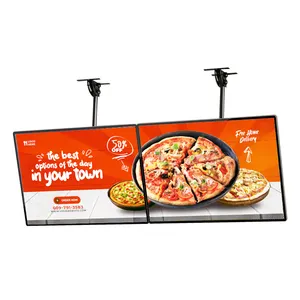 A1/A2 individuelle Led-Lichtbox für Fast-Food Restaurant Menütafel Werbung LED Glas-Aufschlag Lichtbox