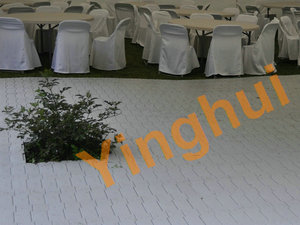 Tente polyvalente portable 2023 avec revêtement de sol en PP imbriqué pour la protection des fêtes de concerts de mariages sportifs - Product Image 6