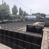 Réservoir d'eau enterré préfabriqué de type SW ; Réservoir d'eau d'incendie en acier inoxydable BDF ; Panneau composite galvanisé pour l'eau