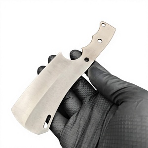 Jexa – Lot de 4 lames de couteau de cuisine vierges à faire soi-même, en acier inoxydable traité thermiquement 58-60 HRC, haute performance, lame fixe, personnalisable OEM, 3,2 mm - Product Image 3