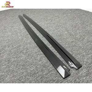 Nuevo Diseño de Piezas de Auto en Fibra de Carbono, Extensiones de Faldones Laterales para Audi R8 V10 2016-2018 - Product Image 5