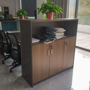 Meubles de bureau en bois, bibliothèque de bureau en bois, armoire de rangement et de remplissage moderne - Product Image 5