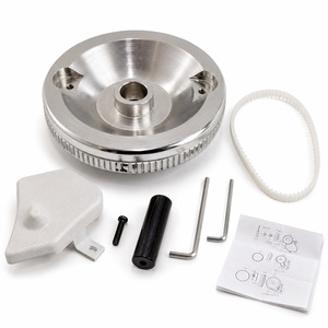 Kit de mise à niveau du système d'entraînement de machine à <span class=keywords><strong>coudre</strong></span> 306 309 : Poulie <span class=keywords><strong>volant</strong></span> d'inertie en métal et courroie - Product Image 1