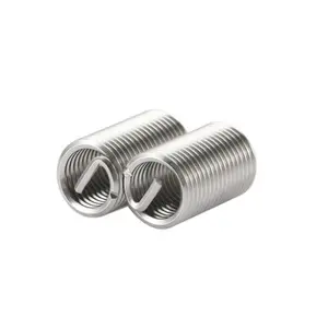 Kebida 304 stainless steel wire screw sleeve thread sheath steel sleeve M2M2.5 M3*0.5 M4*0.7 M10*1.25