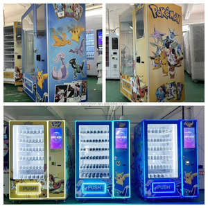 Zhongda poke mon distributeur automatique de cartes Cosmétiques SDK Fonction QR Code Carte de crédit Système de paiement de pièces - Product Image 3