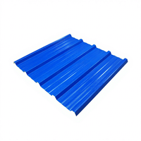 Tuile de toiture trapézoïdale moderne, résistante à la chaleur, ignifuge, en PVC ondulé, tuile synthétique espagnole pour toiture extérieure, parc