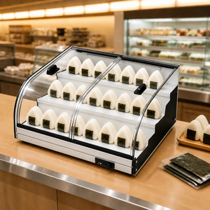 Vitrine Réfrigérée Commerciale à 3 Niveaux à Refroidissement Direct pour Restaurants, Cafés, Stands Alimentaires, Traiteurs, Boulangeries, Hôtels - Product Image 6