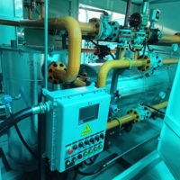 Sistema Integrado de Medición y Regulación de Presión de GNC (PRMS) con PLC y Control SCADA, Caudal de 100 Nm/h-15kNm/h, Certificado a Prueba de Explosiones