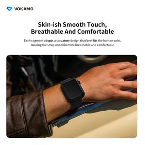 Bracelet ajustable de remplacement avec fermeture magnétique en silicone souple pour <span class=keywords><strong>Apple</strong></span> <span class=keywords><strong>Watch</strong></span> 38 40 41 42 44 <span class=keywords><strong>45</strong></span> 49 <span class=keywords><strong>mm</strong></span> - Product Image 5