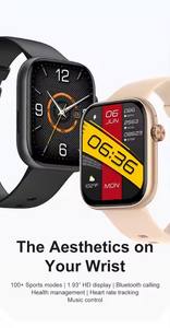 Nouvel Arrivage Écran Tactile Plein Écran 1.93 Pouces Smart Bt Bracelet Montre Mode 2024 Étanche - Product Image 3