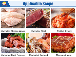 ORME Domestic Chicken Wing Marinator Carne Sal Máquina Comercial Carne Marinar Prickle Vaso al Vacío Máquina - Product Image 6
