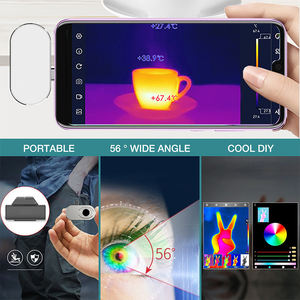 كاميرا محمولة لإضاءة الليلية وتصوير بالأشعة تحت الحمراء وقياس درجة الحرارة بدقة عالية للتصوير الحراري عبر الهاتف المحمول - Product Image 5