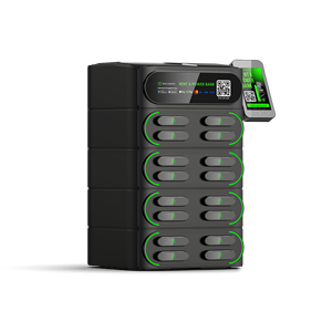 16-<span class=keywords><strong>Stack</strong></span> alugue de ngân hàng điện cho thuê trạm với POS chia sẻ Powerbank Máy bán hàng tự động điện thoại di động sạc Locker trạm - Product Image 3