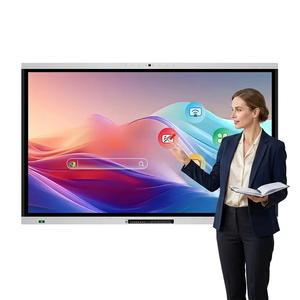 Pizarra interactiva inteligente 4K de 75-98 pulgadas con pantalla táctil para bolígrafo/dedo, panel interactivo con pantalla táctil para uso en el aula. - Product Image 1