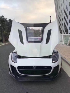 Capó de Fibra de Carbono para Jaguar F-type, Estilo Transparente Mejorado - Product Image 6