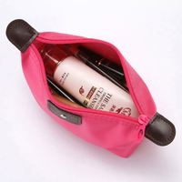 Promotion : Trousse de Toilette Pliable Multicolore Imperméable en Polyester avec Poche Intérieure Zippée – Sacs Cosmétiques Mignons pour Filles Personnalisables