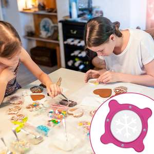 Support magnétique en acrylique pour pochoirs à biscuits, cadre pour pochoirs à glaçage royal, cadre magnétique pour pochoirs - Product Image 2