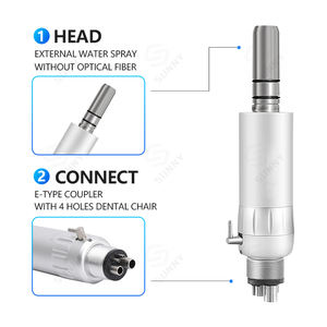 Sunny <b>Dental</b> Low Speed <b>Handpiece</b> Contra Angle Straight <b>Handpiece</b> - Product Image 3