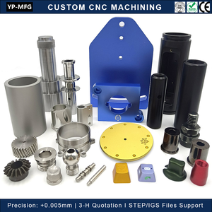 Piezas Metálicas de Aleación de Aluminio 6061 7075 Anodizadas, Mecanizadas por CNC de 5 Ejes de Alta Precisión ISO 6, para Aplicaciones Médicas, Aeroespaciales y Automotrices, Personalizadas - Product Image 3