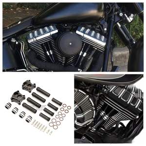 मोटरसाइकिल गेज ट्रांसमिशन बॉक्स कम सीएनसी इंजन वाला इंजन कवर के लिए कम सीएनसी इंजन कवर, ट्विन कैमरा 2008-2013 - Product Image 2