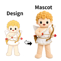 Op maat gemaakt kerst dieren mascottekostuum met aangepaste kleur & maat voor feestjes, unisex volwassenen.