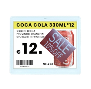 Porte-étiquette de prix pour fruits et légumes de 5.8 pouces 1.54 "2.13" 4.2 "7.5" Esl Digital Epaper Display Electronic Shelf Label - Product Image 1