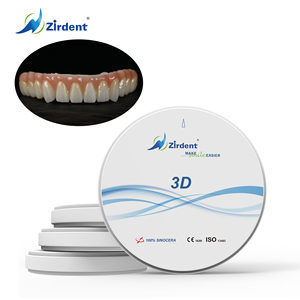 3d <span class=keywords><strong>Zirconia</strong></span> Tandheelkunde Tandheelkunde Freesmachine Zirkonia Voor Tandheelkundige Lab Zirdent 3d Ml Multilayer Zirkonia Blok - Product Image 2