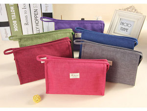 New Design Fashion Makeup Toiletry <b>Mini</b> Travel Organic Pouch <b>Black</b> Cosmetic <b>Bag</b> Travel Accessories - Product Image 6