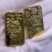 2026 Neuheiten Nicht-Magnetische Muttertagsgeschenke Vergoldete Goldbarren Souvenir Sammlerstück Geschenksets