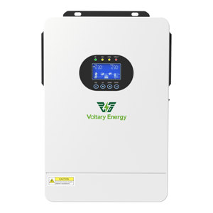 Système solaire hybride 5 kVA 12 kW 6 kW à onde sinusoïdale pure avec stockage d'énergie, pour réseau photovoltaïque, haute efficacité, 24 V VE-DYDXGP - Product Image 1